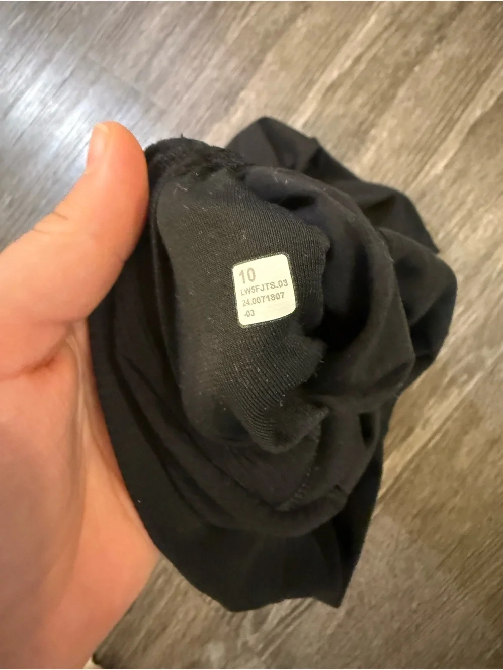 lululemon athletica ribbed Black High-Rise Athletic Leggings